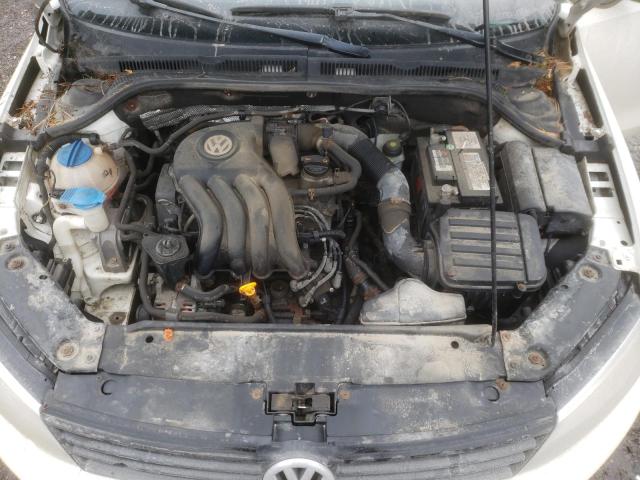 3VW1K7AJ5CM379784 - 2012 VOLKSWAGEN JETTA BASE 白色 照片 11