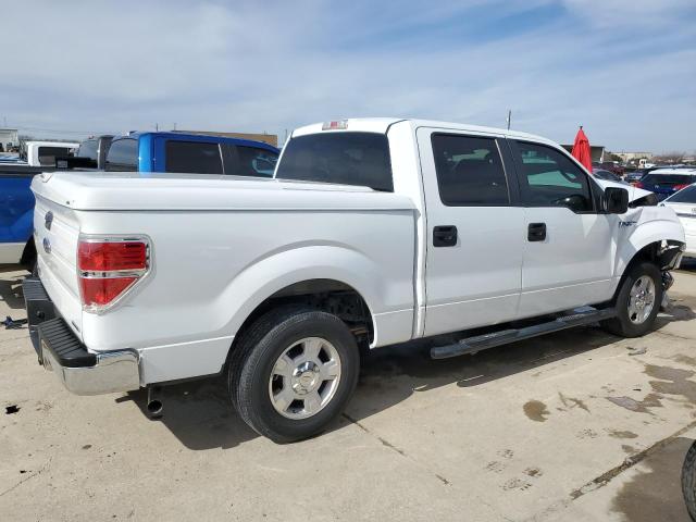 1FTEW1CM3DKE96804 - 2013 FORD F150 SUPERCREW WHITE photo 3