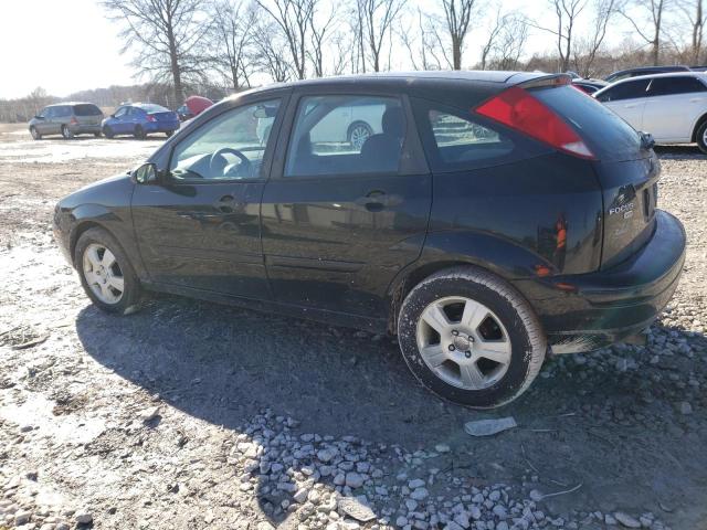 1FAHP37N97W159906 - 2007 FORD FOCUS ZX5 BLACK photo 2