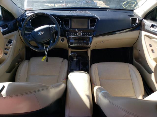 KNALN4D73E5153122 - 2014 KIA CADENZA PREMIUM BROWN photo 8