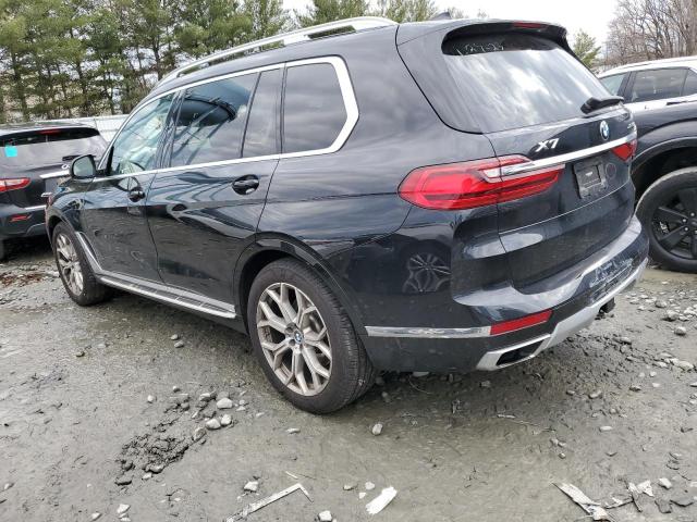 5UXCW2C07N9K30204 - 2022 BMW X7 XDRIVE40I BLACK photo 2