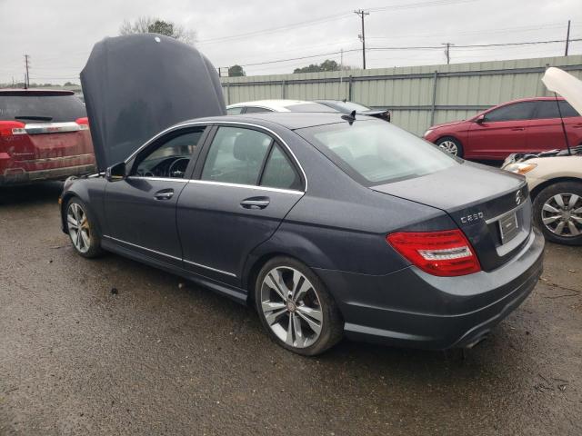 WDDGF4HB0DR297319 - 2013 MERCEDES-BENZ C 250 GRAY photo 2