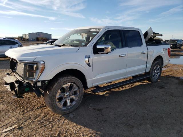 1FTFW1E82NFC01898 - 2022 FORD F150 SUPERCREW WHITE photo 1