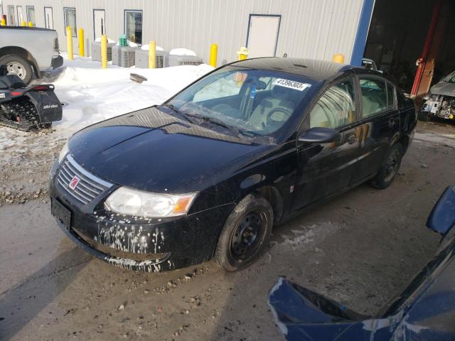 1G8AJ55F47Z170700 - 2007 SATURN ION LEVEL 2 BLACK photo 1