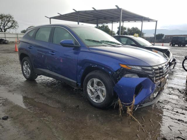 5NMJACDE7RH331017 - 2024 HYUNDAI TUCSON SE BLUE photo 4