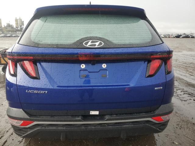 5NMJACDE7RH331017 - 2024 HYUNDAI TUCSON SE BLUE photo 6