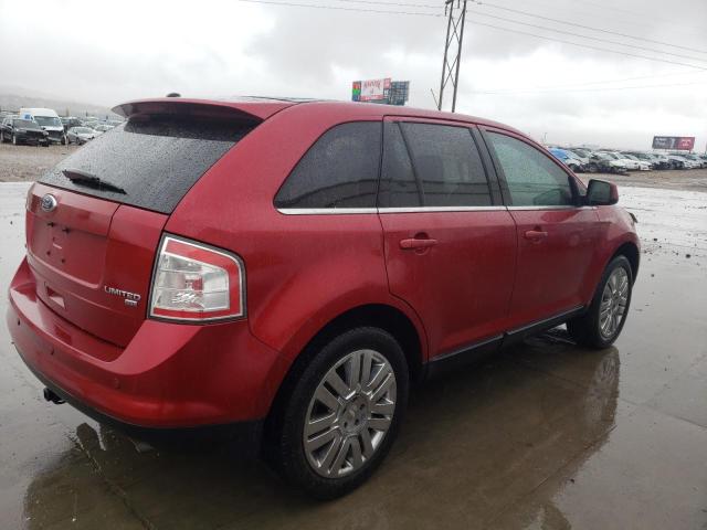 2FMDK49C78BA24656 - 2008 FORD EDGE LIMITED RED photo 3