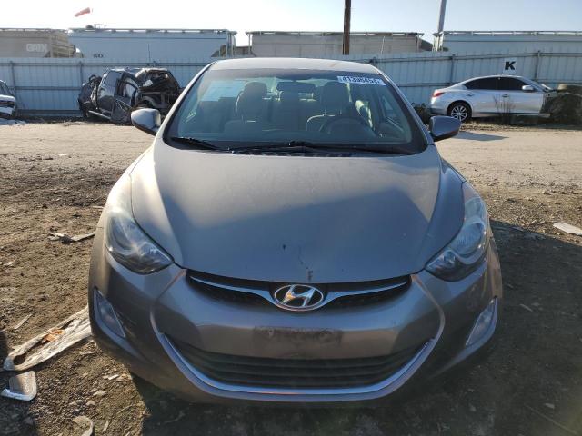 5NPDH4AE1DH294478 - 2013 HYUNDAI ELANTRA GLS GRAY photo 5