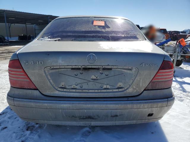 WDBNG83J36A480878 - 2006 MERCEDES-BENZ S 430 4MATIC SILVER photo 6