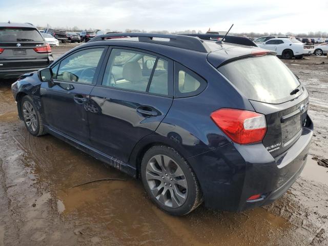 JF1GPAL6XEH245242 - 2014 SUBARU IMPREZA SPORT PREMIUM BLUE photo 2