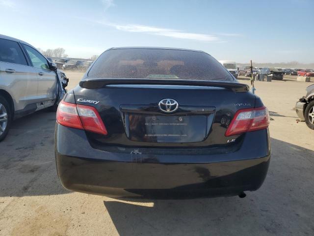 4T1BE46K87U077384 - 2007 TOYOTA CAMRY CE BLACK photo 6