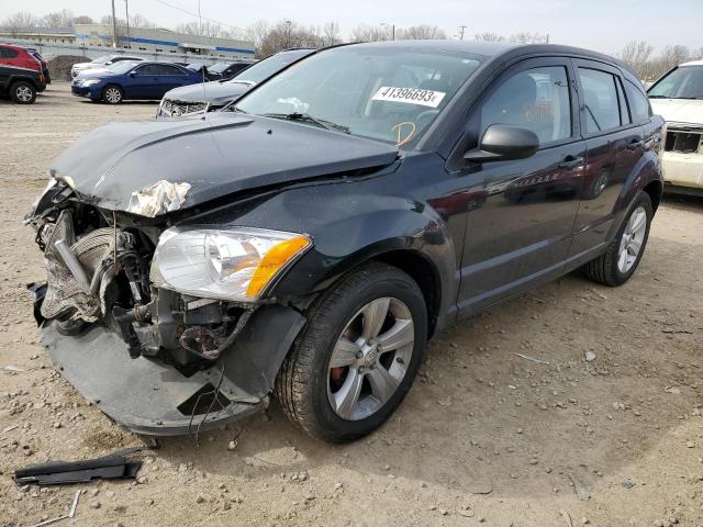 1B3CB3HA8BD227102 - 2011 DODGE CALIBER MAINSTREET BLACK photo 1