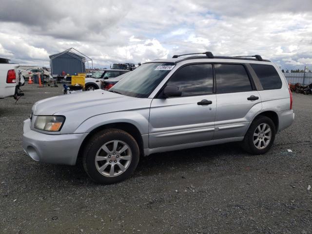 JF1SG65655H727086 - 2005 SUBARU FORESTER 2.5XS SILVER photo 1