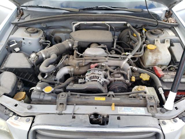 JF1SG65655H727086 - 2005 SUBARU FORESTER 2.5XS Серебристый фото 11