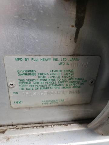 JF1SG65655H727086 - 2005 SUBARU FORESTER 2.5XS Серебристый фото 12