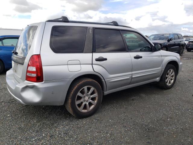 JF1SG65655H727086 - 2005 SUBARU FORESTER 2.5XS Серебристый фото 3