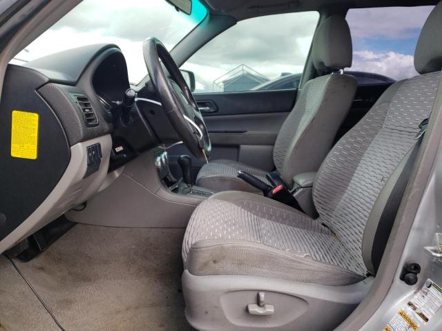 JF1SG65655H727086 - 2005 SUBARU FORESTER 2.5XS Серебристый фото 7