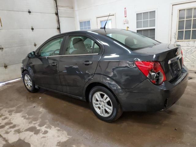 1G1JC5SH5E4231268 - 2014 CHEVROLET SONIC LT GRAY photo 2