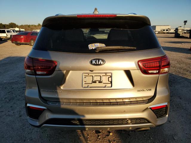 5XYPK4A52KG505755 - 2019 KIA SORENTO SX SILVER photo 6