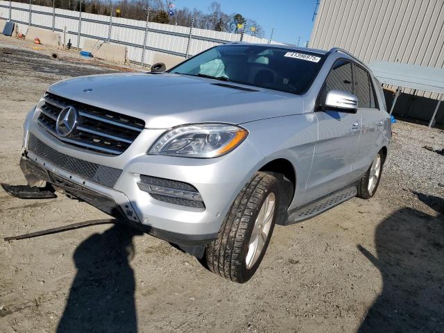 4JGDA5HB0EA409100 - 2014 MERCEDES-BENZ ML 350 4MATIC GRAY photo 1