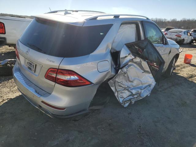 4JGDA5HB0EA409100 - 2014 MERCEDES-BENZ ML 350 4MATIC GRAY photo 3