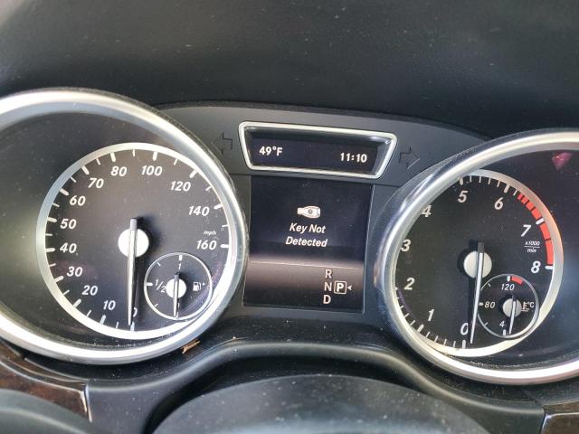 4JGDA5HB0EA409100 - 2014 MERCEDES-BENZ ML 350 4MATIC GRAY photo 9