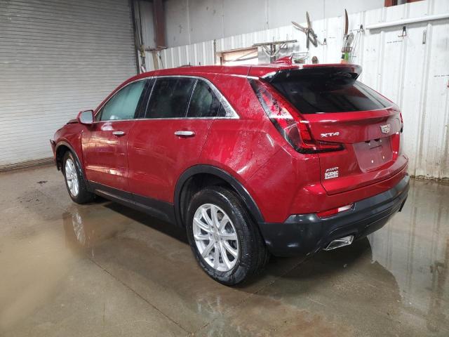 1GYFZBR48KF183840 - 2019 CADILLAC XT4 LUXURY RED photo 2