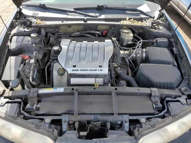 1G3GR64H914124608 - 2001 OLDSMOBILE AURORA BLACK photo 11