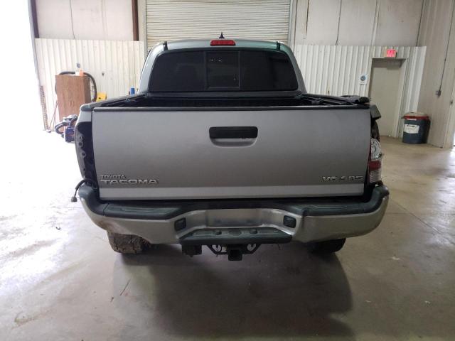 5TFLU4EN1FX130205 - 2015 TOYOTA TACOMA DOUBLE CAB 银色 照片 6