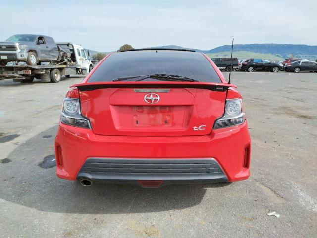 JTKJF5C78GJ017196 - 2016 TOYOTA SCION TC წითელი ფოტო 6