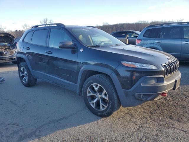 1C4PJMBSXEW180819 - 2014 JEEP CHEROKEE TRAILHAWK BLACK photo 4