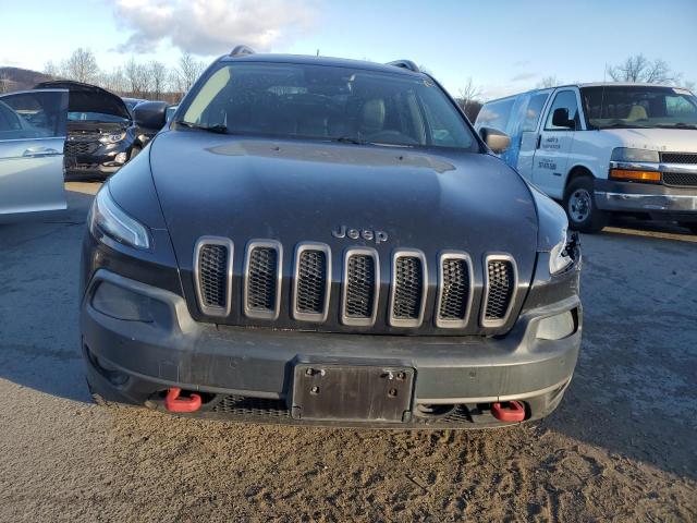 1C4PJMBSXEW180819 - 2014 JEEP CHEROKEE TRAILHAWK BLACK photo 5
