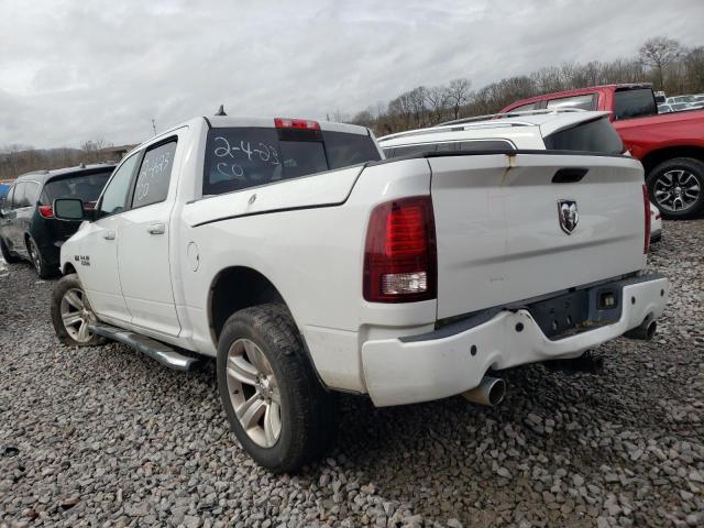 1C6RR6MT3DS711875 - 2013 RAM 1500 SPORT WHITE photo 2