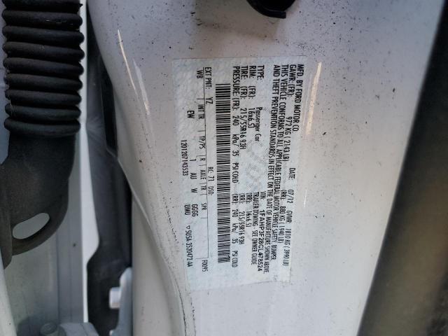 1FAHP3F28CL478524 - 2012 FORD FOCUS SE WHITE photo 13