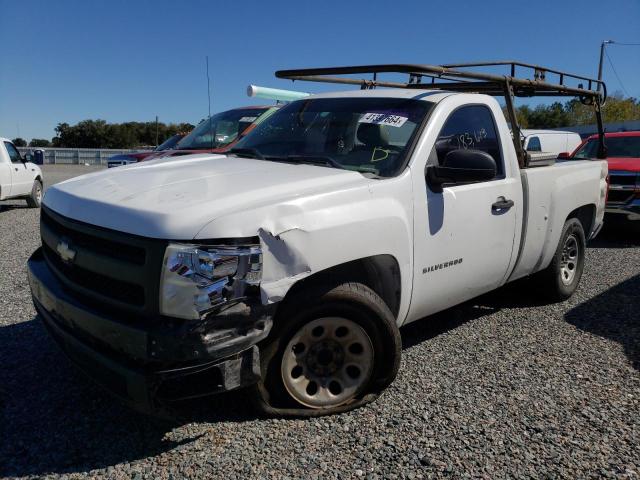 1GCPCPEX3AZ258899 - 2010 CHEVROLET SILVERADO C1500 WHITE photo 1