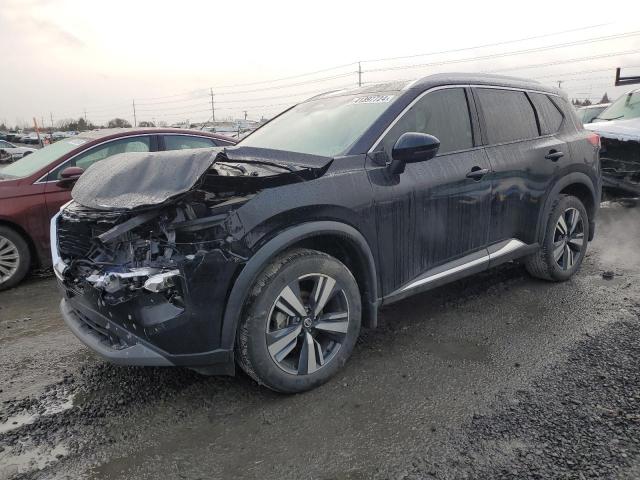 5N1AT3CB5MC760032 - 2021 NISSAN ROGUE SL BLACK photo 1