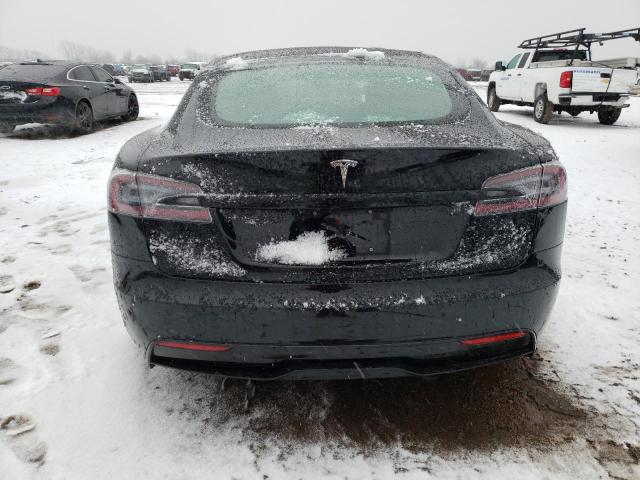 5YJSA1E53MF453617 - 2021 TESLA MODEL S Սև լուսանկար 6