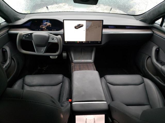 5YJSA1E53MF453617 - 2021 TESLA MODEL S Սև լուսանկար 8