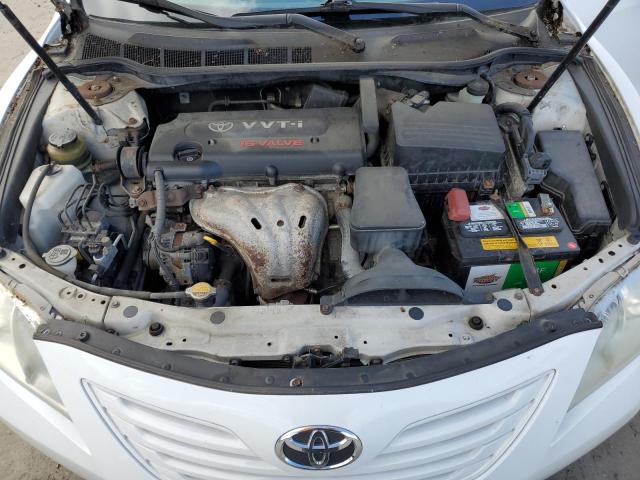 JTNBE46K673124630 - 2007 TOYOTA CAMRY CE WHITE photo 11