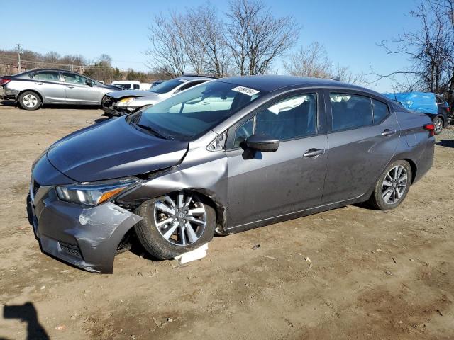 3N1CN8EV3ML829979 - 2021 NISSAN VERSA SV GRAY photo 1