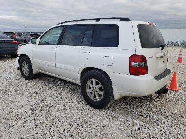 JTEGD21A740092909 - 2004 TOYOTA HIGHLANDER WHITE photo 2