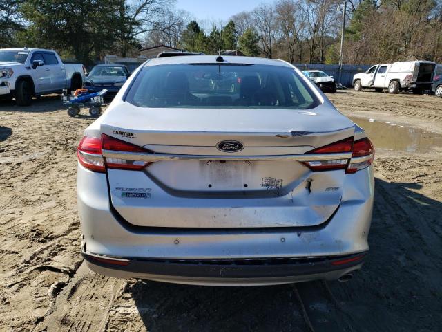 3FA6P0PU4HR121565 - 2017 FORD FUSION SE PHEV SILVER photo 6