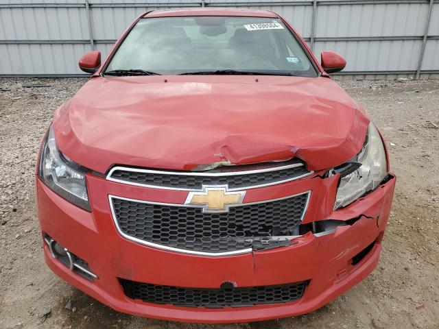 1G1PH5SCXC7329840 - 2012 CHEVROLET CRUZE LTZ RED photo 5