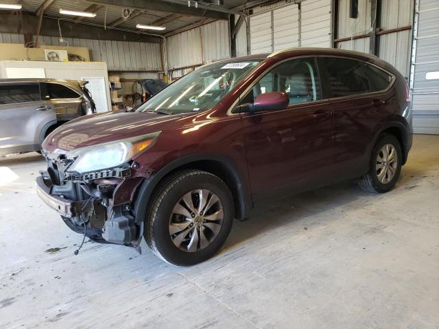 5J6RM4H78EL002633 - 2014 HONDA CR-V EXL BURGUNDY photo 1