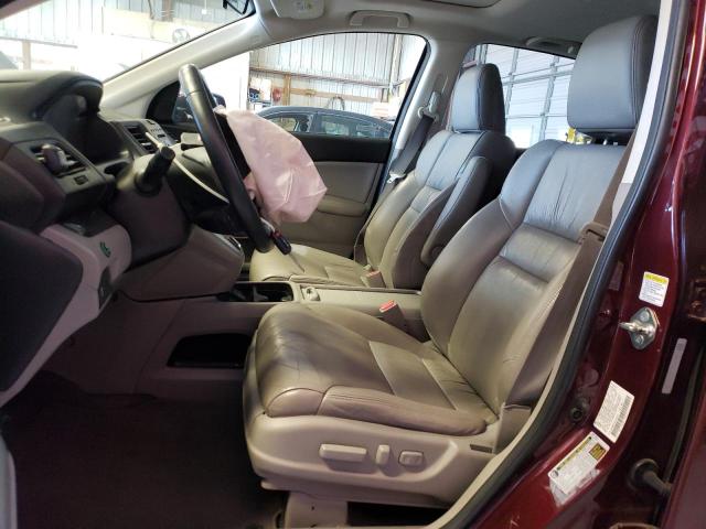 5J6RM4H78EL002633 - 2014 HONDA CR-V EXL BURGUNDY photo 7