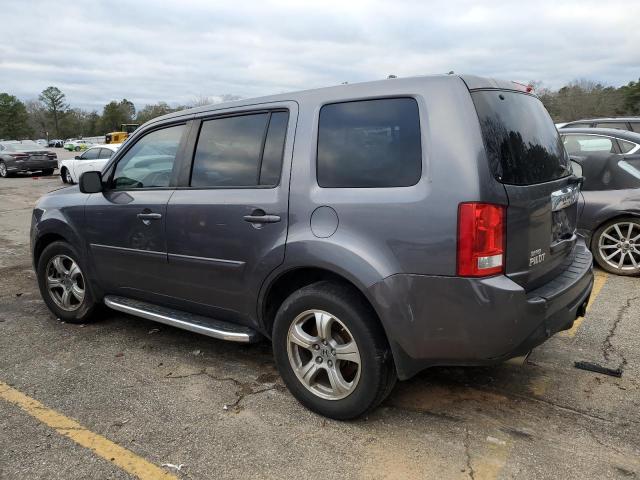 5FNYF3H53FB014990 - 2015 HONDA PILOT EXL GRAY photo 2