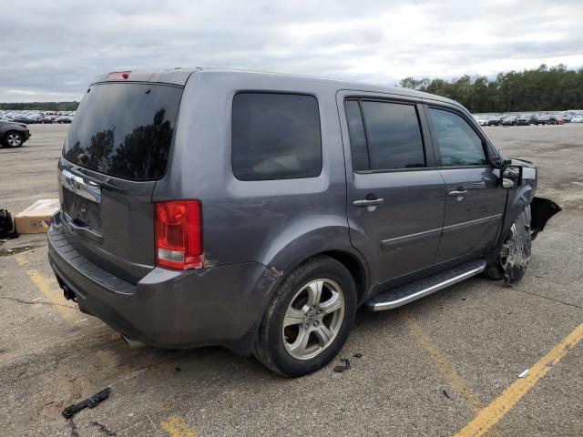 5FNYF3H53FB014990 - 2015 HONDA PILOT EXL GRAY photo 3