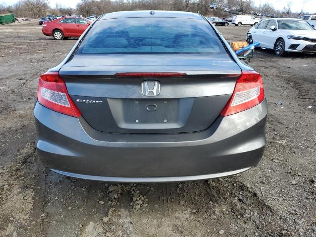 2HGFG3B18CH501992 - 2012 HONDA CIVIC EXL GRAY photo 6