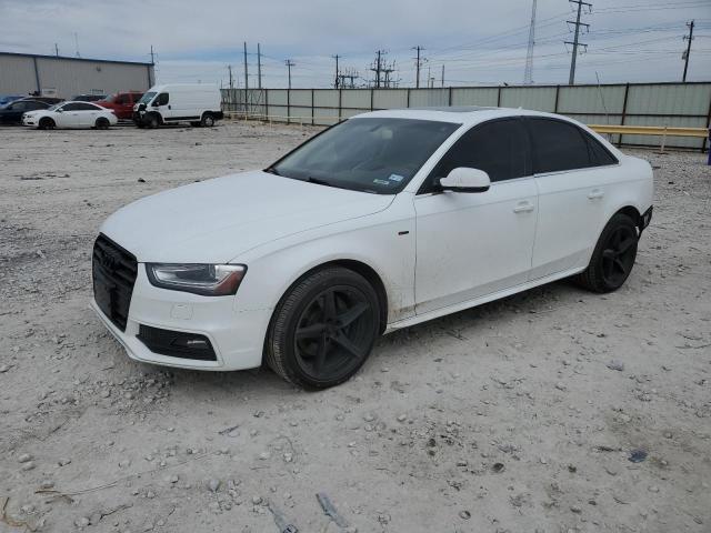 WAUAFAFLXGN013441 - 2016 AUDI A4 PREMIUM S-LINE WHITE photo 1