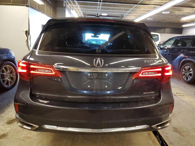 5J8YD4H52LL001699 - 2020 ACURA MDX TECHNOLOGY GRAY photo 6